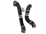 BladeRunner Aluminum Hot and Cold Charge Pipe Kit Black Ford Mustang 15-23 L4-2.3L (t) aFe Power