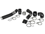 BladeRunner 3 Inch Aluminum Hot and Cold Charge Pipe Kit Black Ford Diesel Trucks 17-22 V8-6.7L (td) aFe Power