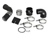 BladeRunner 3 Inch Aluminum Cold Charge Pipe Black Ford Diesel Trucks 17-22 V8-6.7L (td) aFe Power