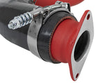 BladeRunner 2-1/4 Inch & 2-1/2 Inch Aluminum Hot and Cold Charge Pipe Kit Red Honda Civic Si 16-21 L4-1.5L (t) aFe Power