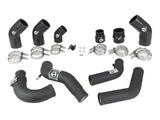 BladeRunner 2-1/4 Inch & 2-1/2 Inch Aluminum Hot and Cold Charge Pipe Kit Black Fiat 124 Spider 17-19 L4-1.4L (t) aFe Power