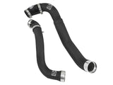 BladeRunner 3-1/2 Inch to 3 Inch Aluminum Cold Charge Pipe Black Ford F-150 18-19 V6-3.0L (td) aFe Power