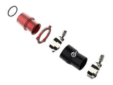BladeRunner Turbo Muffler Delete for OE Charge Pipe Red Volkswagen Gti (Mkvii) 15-21 L4-2.0L (t) aFe Power