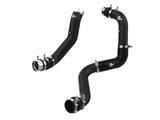 BladeRunner 3 Inch Aluminum Hot and Cold Charge Pipe Kit Black GM Diesel Trucks 20-23 V8-6.6L (td) L5P aFe Power