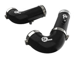 BladeRunner 3 Inch & 3-1/2 Inch Aluminum Hot and Cold Charge Pipe Kit Black GM Trucks/SUVs 20-26 L6-3.0L (td) LM2/LZ0 aFe Power