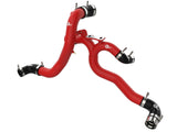 BladeRunner 3 Inch Aluminum Hot and Cold Charge Pipe Kit Red Kia Stinger 18-23 V6-3.3L (tt) aFe Power
