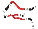 BladeRunner 3 Inch Aluminum Hot and Cold Charge Pipe Kit Red Kia Stinger 18-23 V6-3.3L (tt) aFe Power