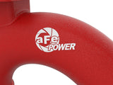 BladeRunner 3 Inch Aluminum Hot and Cold Charge Pipe Kit Red Kia Stinger 18-23 V6-3.3L (tt) aFe Power
