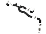 BladeRunner 3 Inch Aluminum Hot Charge Pipe Black Kia Stinger 18-23 V6-3.3L (tt) aFe Power