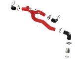 BladeRunner 3 Inch Aluminum Hot Charge Pipe Red Kia Stinger 18-23 V6-3.3L (tt) aFe Power