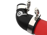 BladeRunner 3 Inch Aluminum Hot Charge Pipe Red Kia Stinger 18-23 V6-3.3L (tt) aFe Power