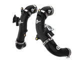 BladeRunner 2-1/2 Inch Aluminum Hot Charge Pipe Black Toyota Tundra 22-26 V6-3.4L (tt) aFe Power