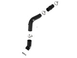 BladeRunner 3 Inch Aluminum Hot Charge Pipe Black Ram Diesel Trucks 19-23 L6-6.7L (td) aFe Power