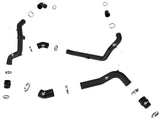 BladeRunner Aluminum Hot and Cold Charge Pipe Kit Black Ford Explorer St 22-24 V6-3.0L (tt) aFe Power