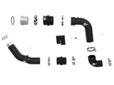 BladeRunner Aluminum Hot and Cold Charge Pipe Kit Black Ford Diesel Trucks 23-26 V8-6.7L (td) High Output aFe Power