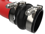 BladeRunner Aluminum Hot and Cold Charge Pipe Kit Red Ford Diesel Trucks 23-26 V8-6.7L (td) High Output aFe Power