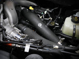 BladeRunner 3 Inch Aluminum Hot Charge Pipe Black Ford Diesel Trucks 23-26 V8-6.7L (td) High Output aFe Power