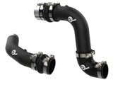 BladeRunner Aluminum Hot and Cold Charge Pipe Kit Black Ford Diesel Trucks 23-26 V8-6.7L (td) aFe Power