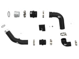 BladeRunner Aluminum Hot and Cold Charge Pipe Kit Black Ford Diesel Trucks 23-26 V8-6.7L (td) aFe Power