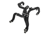 BladeRunner 2-1/4 Inch & 3 Inch Aluminum Hot and Cold Charge Pipe Kit Black Ford Bronco Raptor 22-26/Ranger Raptor 24-26 V6-3.0L (tt) aFe Power