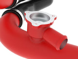 BladeRunner 2-1/4 Inch & 3 Inch Aluminum Hot and Cold Charge Pipe Kit Red Ford Bronco Raptor 22-26/Ranger Raptor 24-26 V6-3.0L (tt) aFe Power