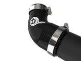 BladeRunner 2-1/2 Inch to 3 Inch Aluminum Hot-Side Charge Pipe Black Genesis G70 19-26 V6-3.3L (tt) aFe Power