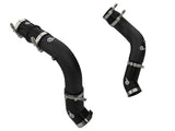 BladeRunner Aluminum Hot and Cold Charge Pipe Kit Black Ram Diesel Trucks 25-26 L6-6.7L (td) Black aFe Power