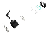 Silver Bullet Throttle Body Spacer Kit Black Chevrolet Corvette (C8) 20-26 V8-6.2L W/ Factory Air Intake aFe Power