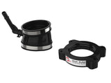 Silver Bullet Throttle Body Spacer Kit Black Chevrolet Corvette (C8) 20-26 V8-6.2L W/ Factory Air Intake aFe Power