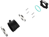 Silver Bullet Throttle Body Spacer Kit Black Chevrolet Corvette (C8) 20-26 V8-6.2L w/ aFe POWER Air Intake Only aFe Power