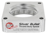 Silver Bullet Throttle Body Spacer Kit (Pair) Nissan 370Z 09-20/Infiniti G37 08-13/Q60/Q50 14-15 V6-3.7L (VQ37VHR) aFe Power