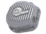 Street Series Rear Differential Cover Raw w/ Machined Fins Ford F-250/F-350/Excursion 86-26 V8 (td) (10.25/10.50-12) aFe Power