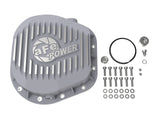 Street Series Rear Differential Cover Raw w/ Machined Fins Ford F-250/F-350/Excursion 86-26 V8 (td) (10.25/10.50-12) aFe Power