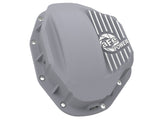 Street Series Rear Differential Cover Raw w/ Machined Fins Dodge Diesel Trucks 94-02 / Ford Diesel Trucks 99-07 aFe Power