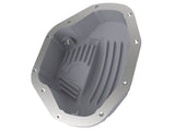 Street Series Rear Differential Cover Raw w/ Machined Fins Dodge Diesel Trucks 94-02 / Ford Diesel Trucks 99-07 aFe Power