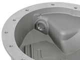 Street Series Front Differential Cover Raw w/ Machined Fins Dodge Diesel Trucks 03-12 L6-5.9/6.7L (td) aFe Power
