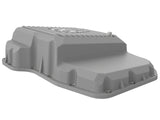 Street Series Transmission Pan Raw w/ Machined Fins Dodge Diesel Trucks 07.5-12 L6-6.7L (td) aFe Power