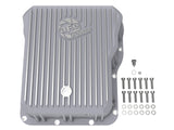 Street Series Transmission Pan Raw w/ Machined Fins GM Diesel Trucks 01-19 V8-6.6L (td) LB7/Lly/Lbz/Lmm/Lml/L5P aFe Power