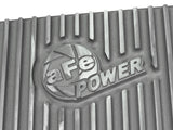 Street Series Transmission Pan Raw w/ Machined Fins GM Diesel Trucks 01-19 V8-6.6L (td) LB7/Lly/Lbz/Lmm/Lml/L5P aFe Power