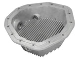 Street Series Rear Differential Cover Raw w/ Machined Fins Dodge Diesel Trucks 03-05 L6-5.9L (td) aFe Power