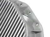 Street Series Rear Differential Cover Raw w/ Machined Fins Dodge Diesel Trucks 03-05 L6-5.9L (td) aFe Power