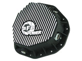 Pro Series Rear Differential Cover Black w/ Machined Fins Dodge Diesel Trucks 03-05 L6-5.9L (td) aFe Power