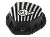 Pro Series Rear Differential Cover Black w/ Machined Fins Dodge Diesel Trucks 03-05 L6-5.9L (td) aFe Power