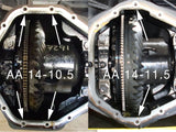 Pro Series Rear Differential Cover Black w/ Machined Fins Dodge Diesel Trucks 03-05 L6-5.9L (td) aFe Power