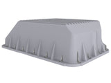 Street Series Transmission Pan Black w/ Machined Fins Ford Diesel Trucks 94-10 V8-7.3L/6.0L/6.4L (td) aFe Power