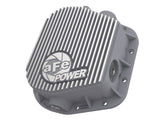 Street Series Rear Differential Cover Raw w/ Machined Fins Ford F-150 97-23 (9.75-12) aFe Power