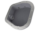 Street Series Rear Differential Cover Raw w/ Machined Fins Ford F-150 97-23 (9.75-12) aFe Power