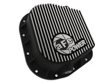 Pro Series Rear Differential Cover Black w/ Machined Fins Ford F-150 97-23 (9.75-12) aFe Power