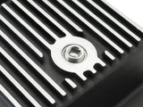 Pro Series Transmission Pan Black w/ Machined Fins Ford F-150 Trucks 09-20 (6R80 Transmission) aFe Power
