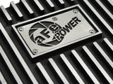Pro Series Transmission Pan Black w/ Machined Fins Ford F-150 Trucks 09-20 (6R80 Transmission) aFe Power
